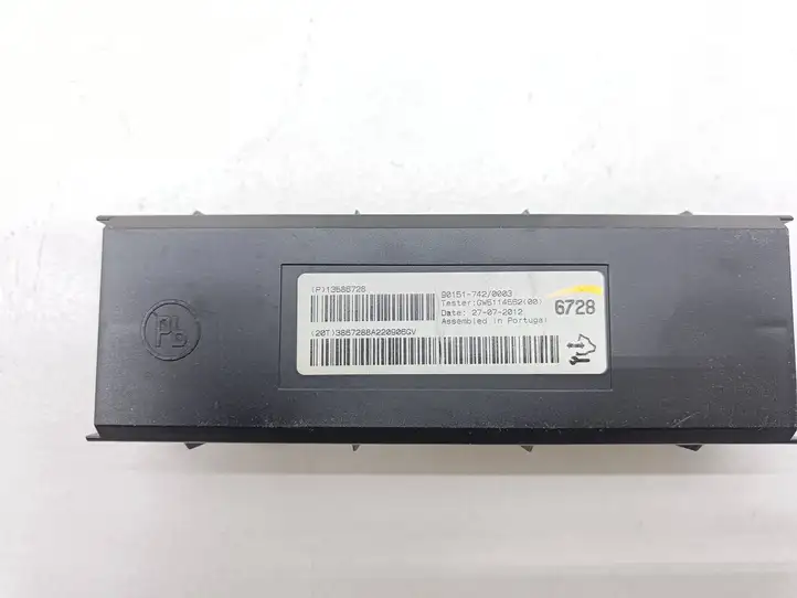 Opel Astra J (2009 - 2012) 13586728 Модуль комфорта — фото 8