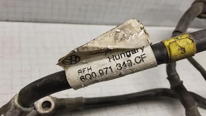 Volkswagen Polo (2001 - 2005)  6Q0971349CF Минусовый провод (аккумулятора)