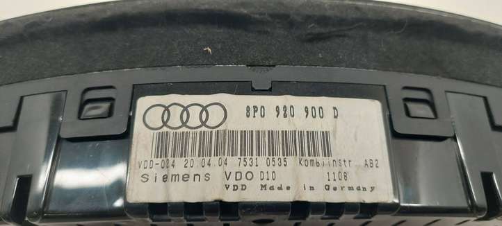 Audi A3/S3 8P (2003 - 2005)  8P0920900D Спидометр (приборный щиток)