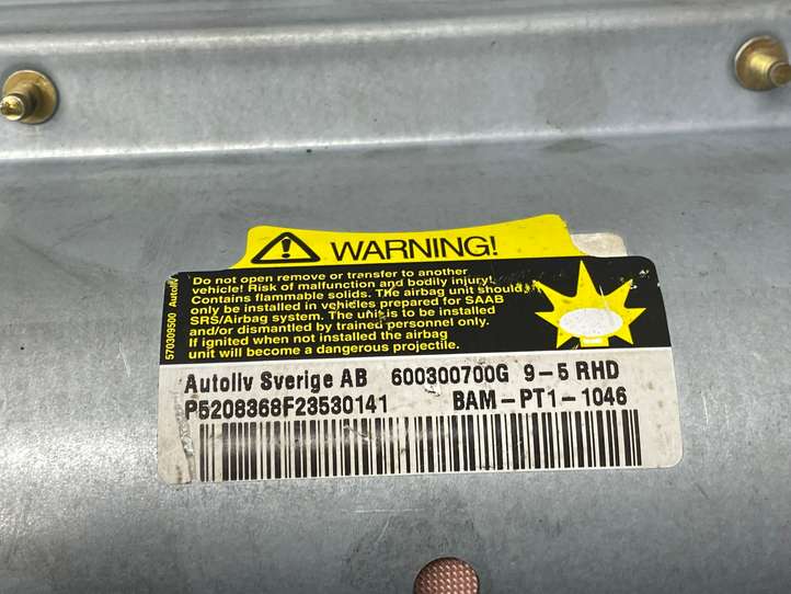 Saab 9-5 (1998 - 2005)  600300700G Подушка безопастности пассажира