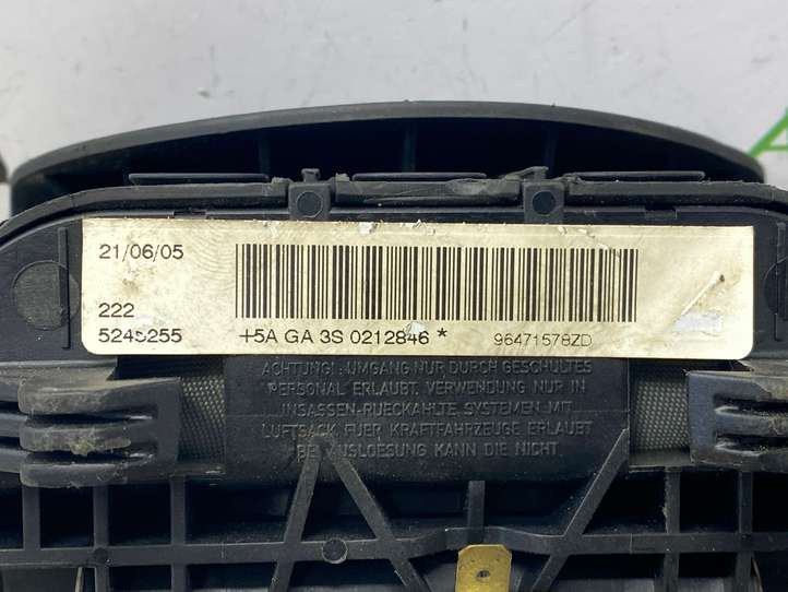 Citroen C4 (2004 - 2008)  96471578ZD Подушка безопастности руля
