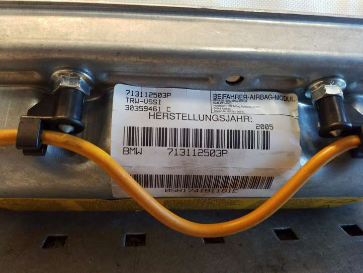 BMW X5 E53 (1999 - 2006)  30360291B Подушка безопастности пассажира