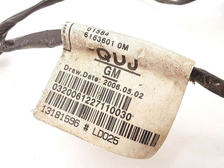 Opel Astra (2004 - 2009)  13181596 Проводка задних дверей