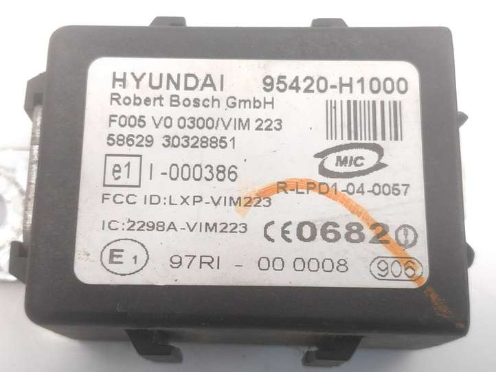 Hyundai Grandeur (2005 - 2009)  95420H1000 Блок управления иммобилайзера