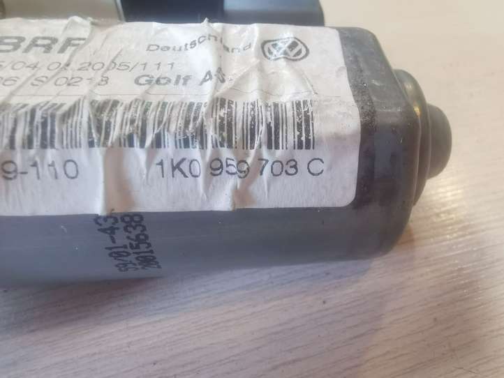 Volkswagen Golf V (2003 - 2009)  1K0959703C Механизм подъема окон задней двери