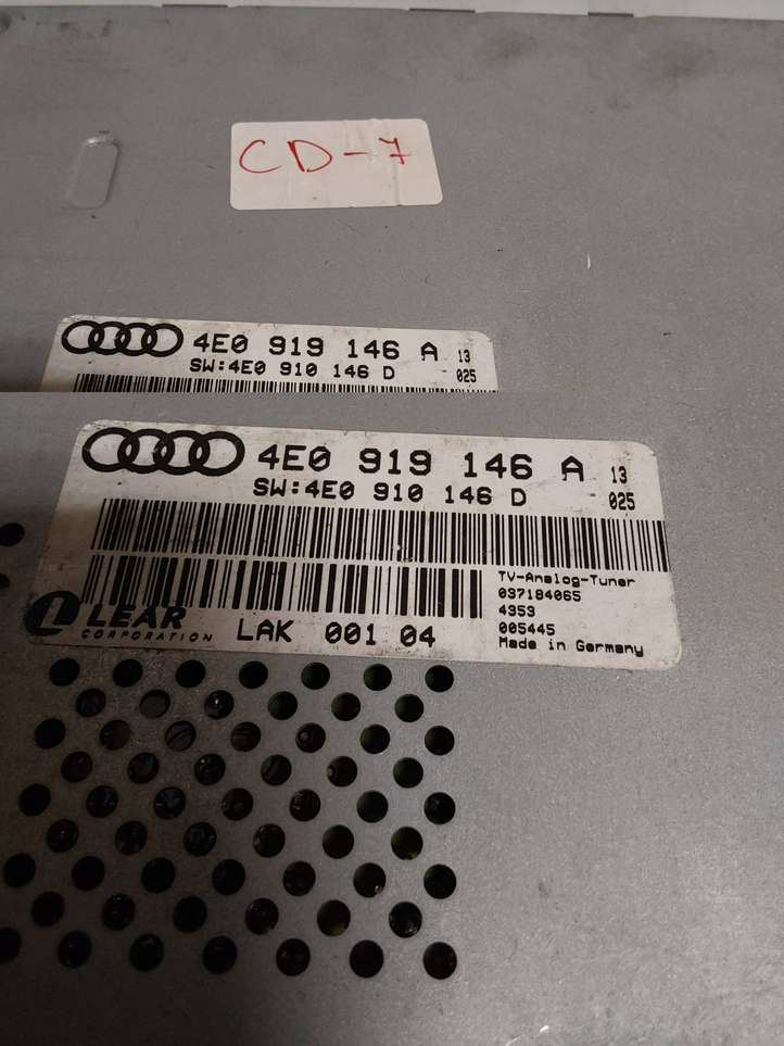 Audi A8 (2002 - 2005)  4E0910146D Модуль управления видео