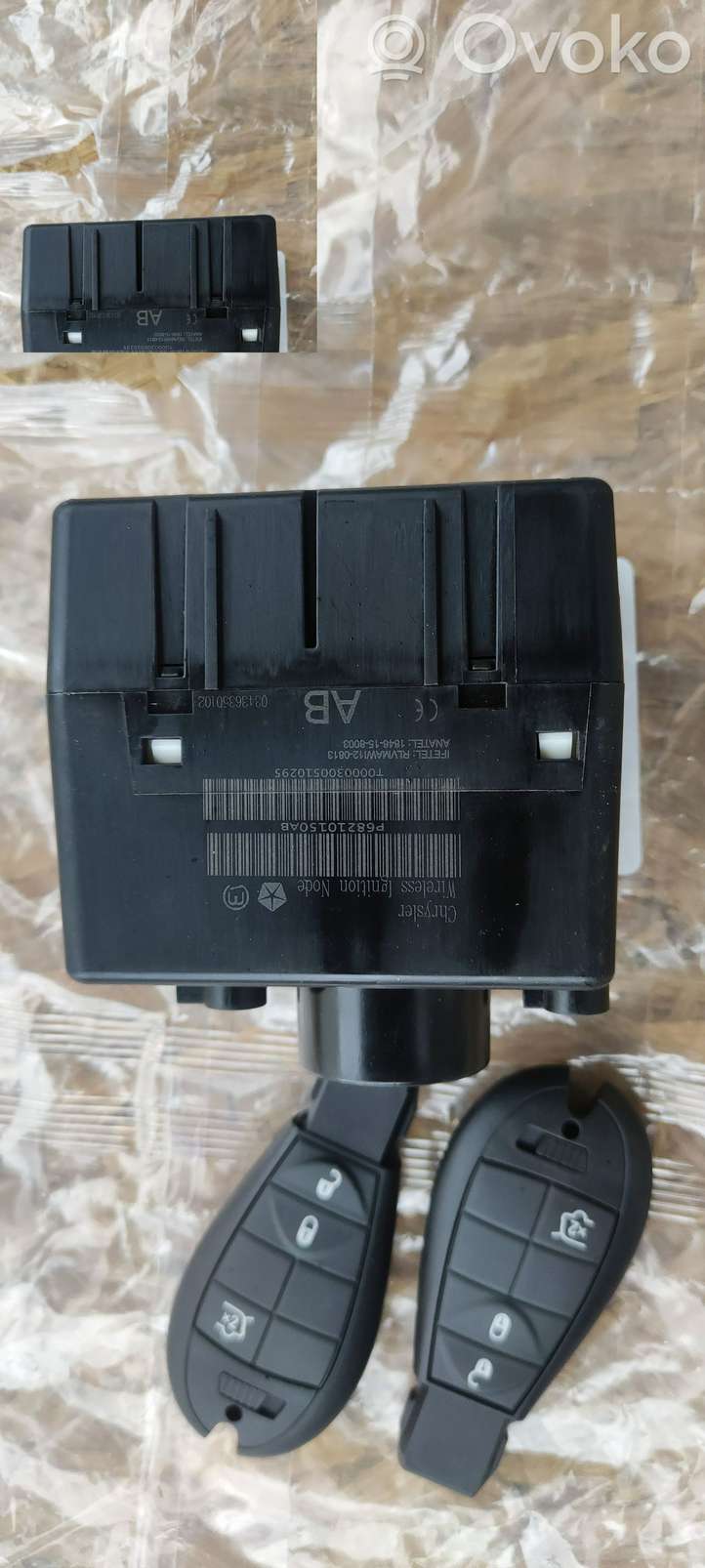 Jeep Grand Cherokee (2010 - 2021)  P68249602AC Ключ / карточка зажигания