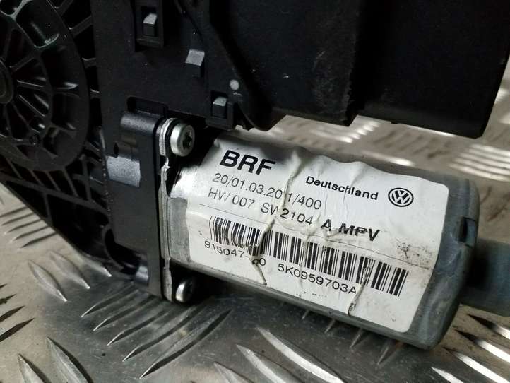Volkswagen Touran II (2010 - 2016)  5K0959703A Механизм подъема окон задней двери