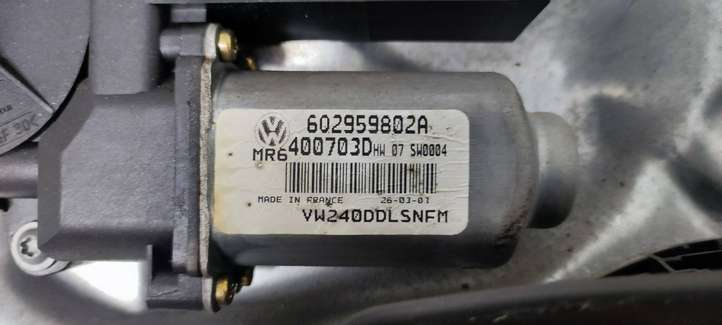 Volkswagen Polo (2001 - 2005)  6Q2959802A Передний комплект электрического механизма для подъема окна