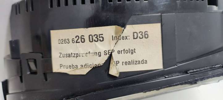 Audi A4 (2000 - 2006)  0263626035 Спидометр (приборный щиток)