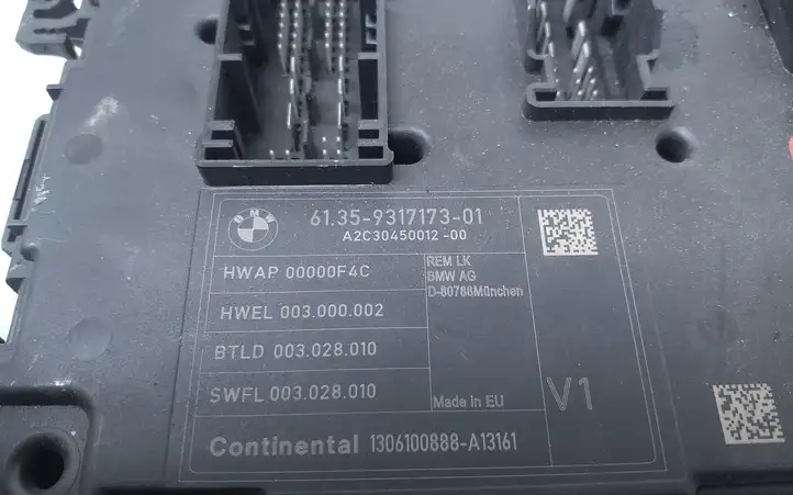 BMW 3 F30 F35 F31 (2012 - 2018)  9317173 Mодуль kомфортa