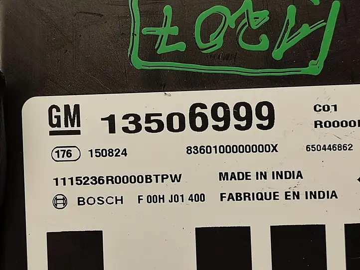 Buick Encore I (2012 - 2019) 13506999 Модуль комфорта — фото 4