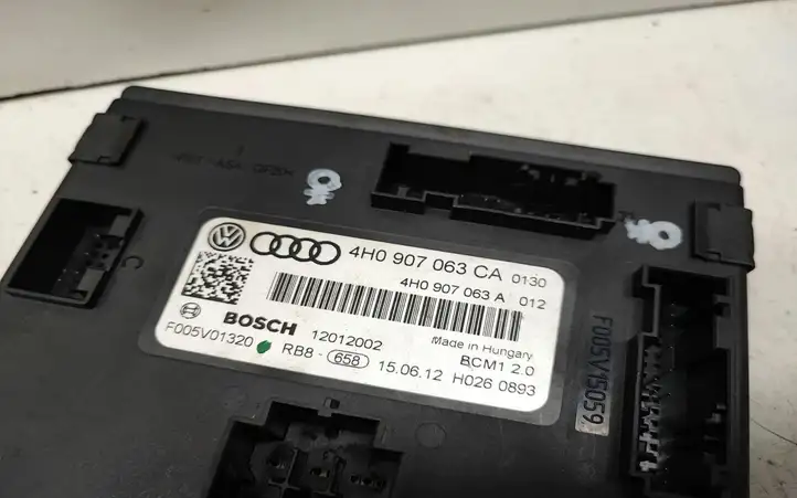 Audi A6 C7 (2011 - 2014) 4H0907063CA Модуль комфорта — фото 3