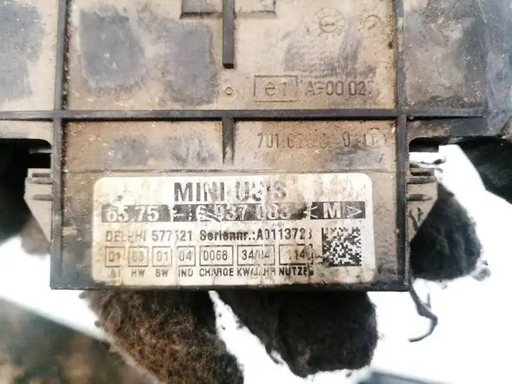Mini One Cooper R50-53 (2000 - 2012) 65756937083 Прочие блоки управления — фото 3