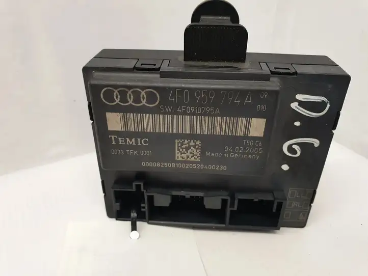 Audi A6 S6 C6 4F (2004 - 2008) 4F0959794A Блок управления дверью — фото 3