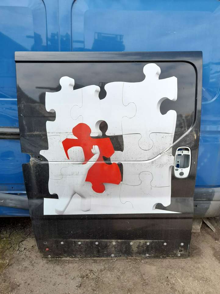 Renault Trafic II (X83) (2002 - 2014)  7751472221 Верхняя петля передней двери
