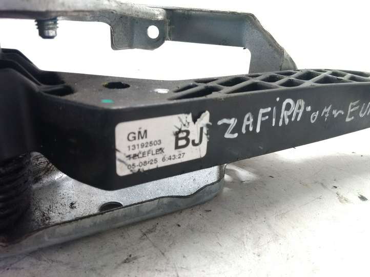 Opel Zafira (2006 - 2008)  13192503 Педаль сцепления