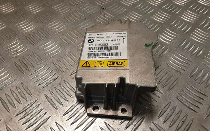 BMW 3 E90 E91 (2005 - 2012)  0285001533 Блок управления надувных подушек