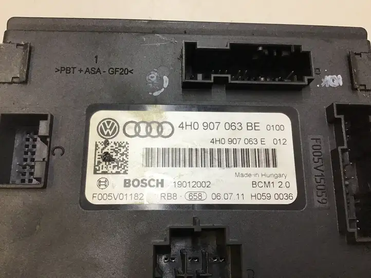 Audi A6 C7 (2011 - 2014) 4H0907063BE Модуль комфорта — фото 7