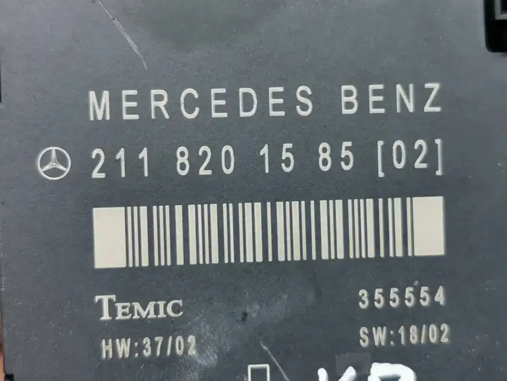 Mercedes-Benz E W211 (2002 - 2009) 2118201585 Блок управления дверью — фото 2