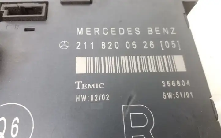 Mercedes-Benz E W211 (2002 - 2009) 2118200626 Блок управления дверью — фото 5