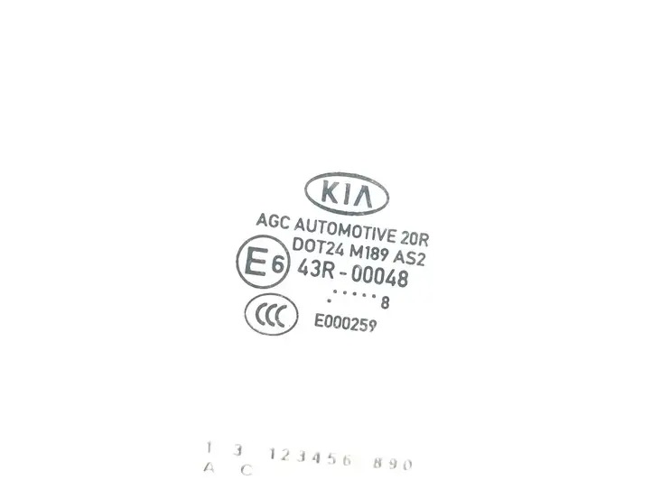 Kia Sportage (2014 - 2016) 43R00048 Стекло задней двери — фото 2