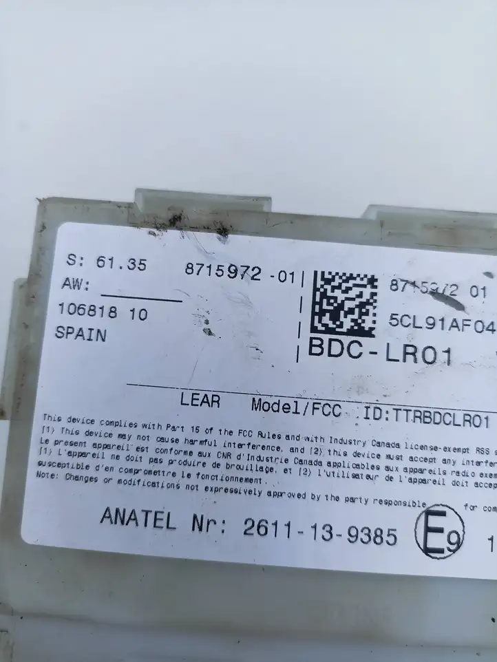 BMW X5 F15 (2013 - 2017) 8715972 Модуль комфорта — фото 6