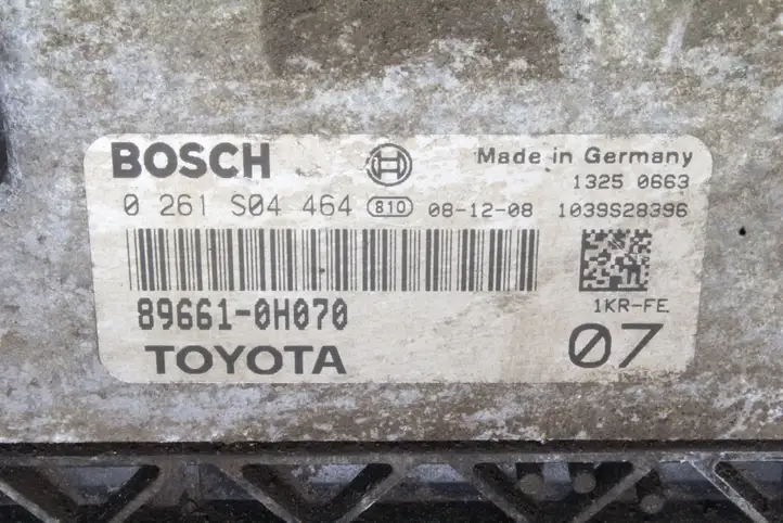 Toyota (2005 - 2014) 896610H070 Блок управления двигателем (ЭБУ) — фото 2