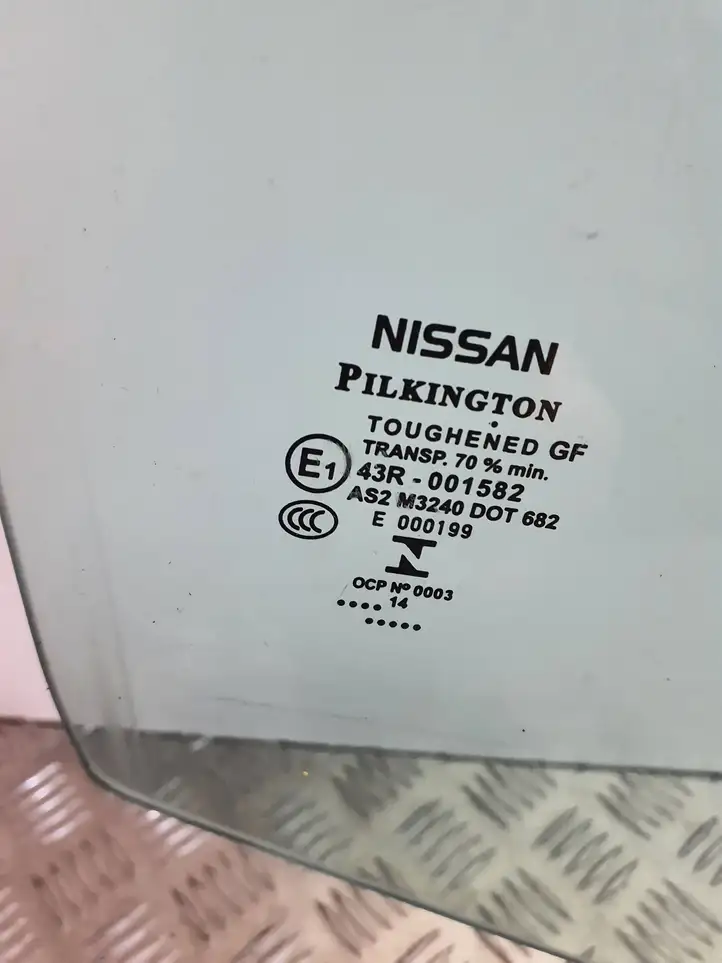 Nissan Qashqai (2013 - 2017) 43R001582 Стекло передней двери — фото 4