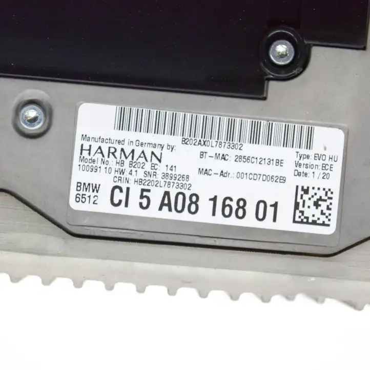 BMW i3 (2013 - ) 5A08168 Магнитола / мультимедийная система — фото 6