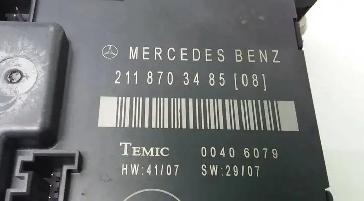 Mercedes-Benz C W203 (2000 - 2007) 2118703485 Прочие блоки управления — фото 2