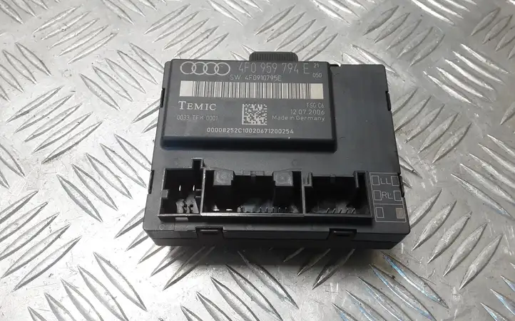 Audi A6 S6 C6 4F (2004 - 2008) 4F0959794E Блок управления дверью — фото 1