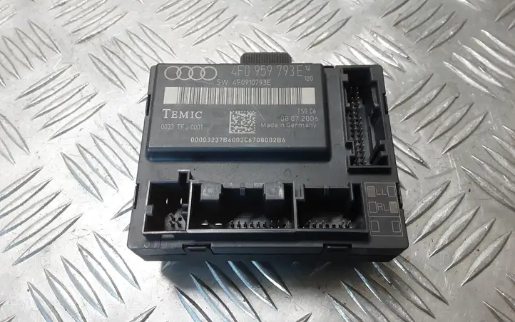 Audi A6 S6 C6 4F (2004 - 2008) 4F0959793E Блок управления дверью — фото 1