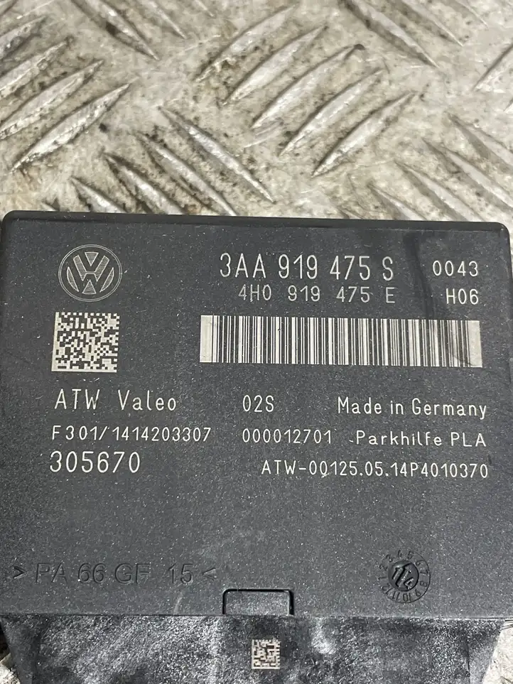 Volkswagen Tiguan (2011 - 2016) 3AA919475S Блок управления парктрониками — фото 3