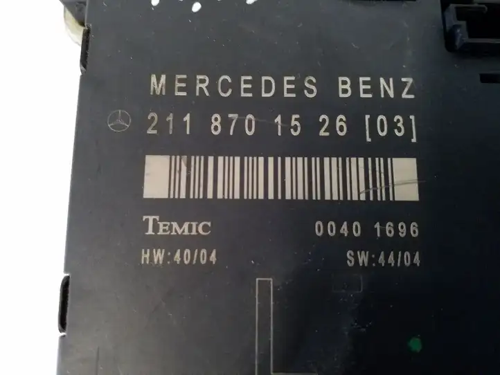 Mercedes-Benz E W211 (2002 - 2009) 2118701526 Блок управления дверью — фото 3