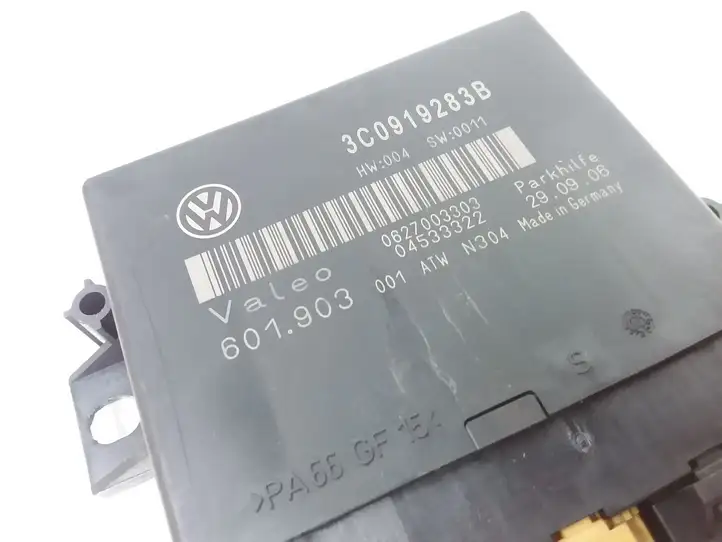 Volkswagen PASSAT B6 (2005 - 2010) 3C0919283B Блок управления парктрониками — фото 3