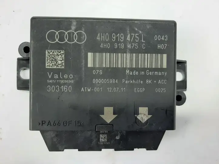 Audi A6 C7 (2011 - 2014) 4H0919475L Блок управления парктрониками — фото 1