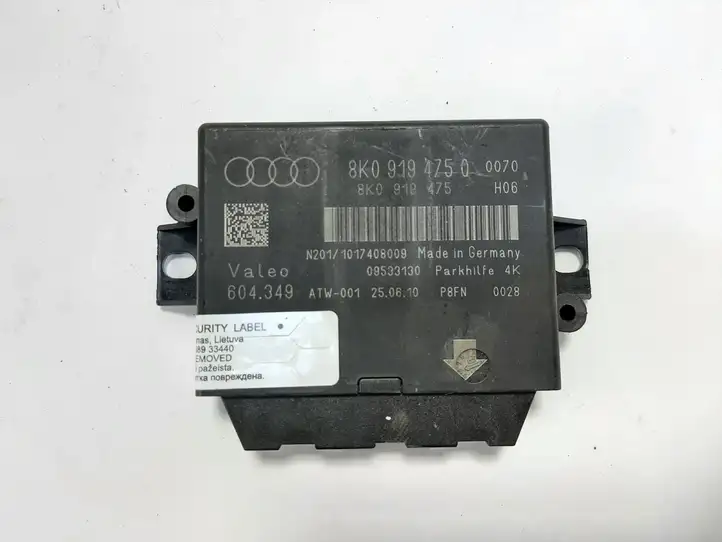 Audi A5 8T 8F (2007 - 2011) 8K0919475Q Блок управления парктрониками — фото 1