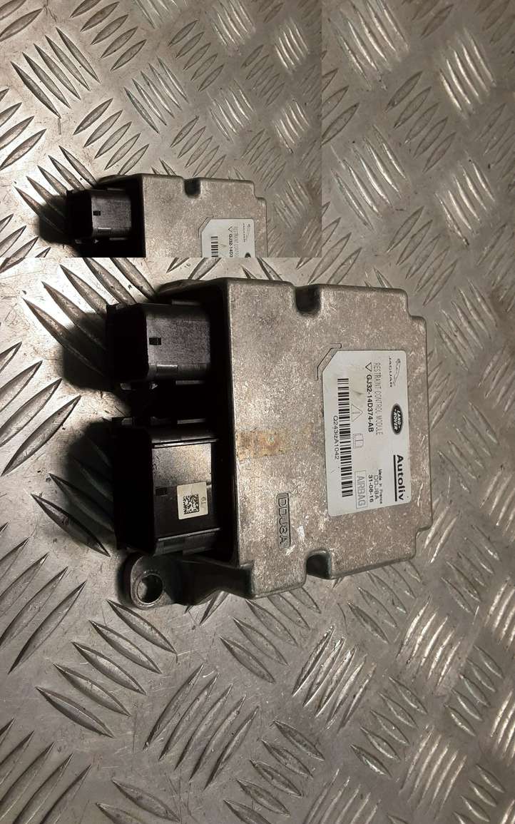 Land Rover Range Rover Evoque (2015 - 2018)  GJ3214D374AB Блок управления надувных подушек