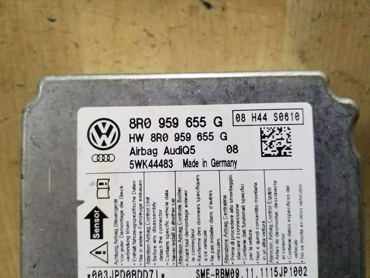 Audi Q5 (2008 - 2012)  8R0959655G Блок управления надувных подушек