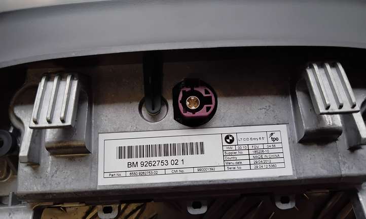 BMW 3 F30 F35 F31 (2012 - 2018)  BM9262753021 Экран/ дисплей / маленький экран
