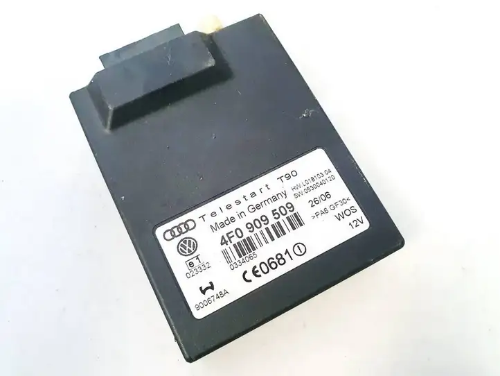 Volkswagen Touran I (2003 - 2010) 4F0909509 Прочие блоки управления — фото 1