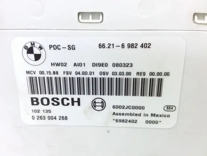 BMW 3 E90 E91 (2005 - 2012) 6982402 Блок управления парктрониками — фото 3