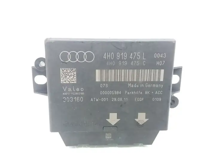 Audi A6 C7 (2011 - 2014) 4H0919475L Блок управления парктрониками — фото 1