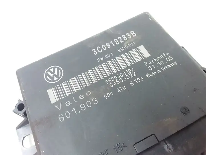 Volkswagen PASSAT B6 (2005 - 2010) 3C0919283B Блок управления парктрониками — фото 3