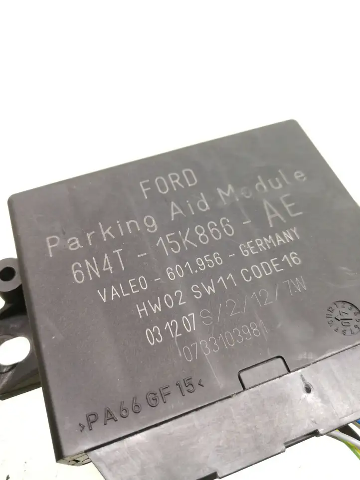 Ford Focus (2005 - 2008) 6N4T15K866AE Блок управления парктрониками — фото 2