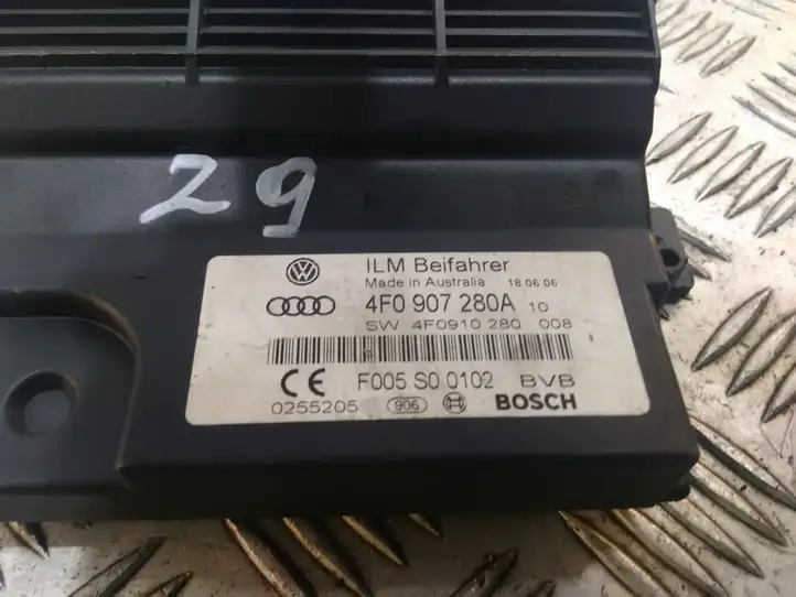 Audi A6 S6 C6 4F (2004 - 2008) 4FO907280A Блок управления дверью — фото 2