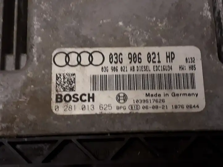 Audi A3/S3 8P (2008 - 2013) 03G906021HP Блок управления двигателем (ЭБУ) — фото 2