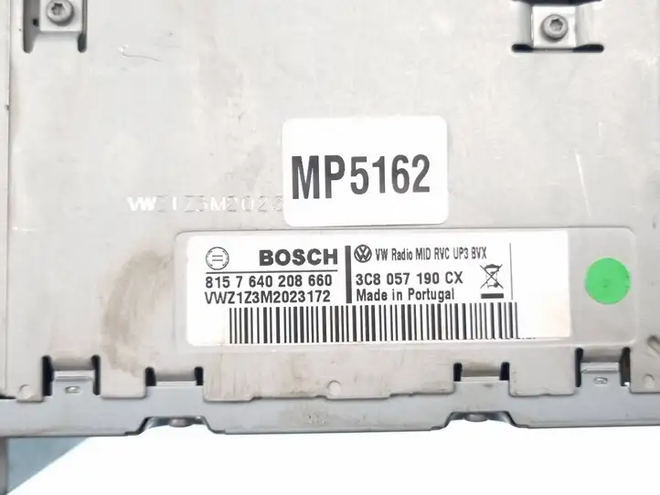 Volkswagen PASSAT CC (2008 - 2012) 3C8057190CX Магнитола / мультимедийная система — фото 7
