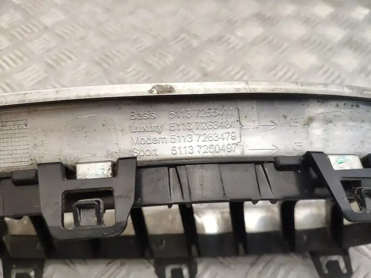 BMW 3 F30 F35 F31 (2012 - 2018) 51137255411 Нижняя решетка переднего бампера — фото 6